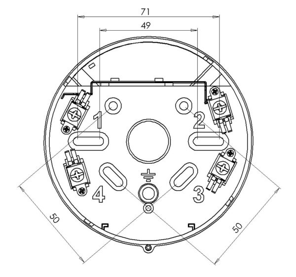 NB100 EN54-23 approved High output LED VAD - Image 2