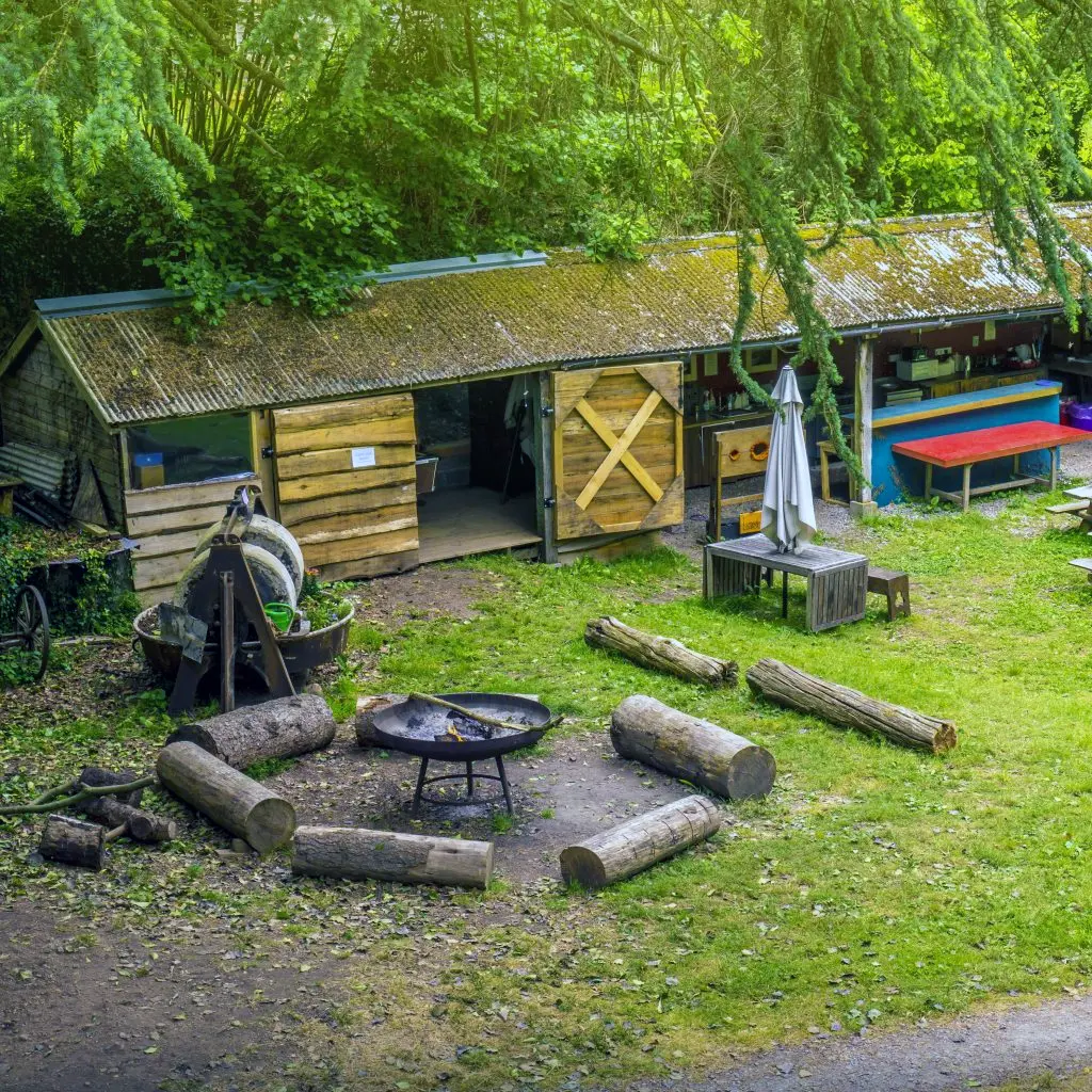 Glamping in Usk