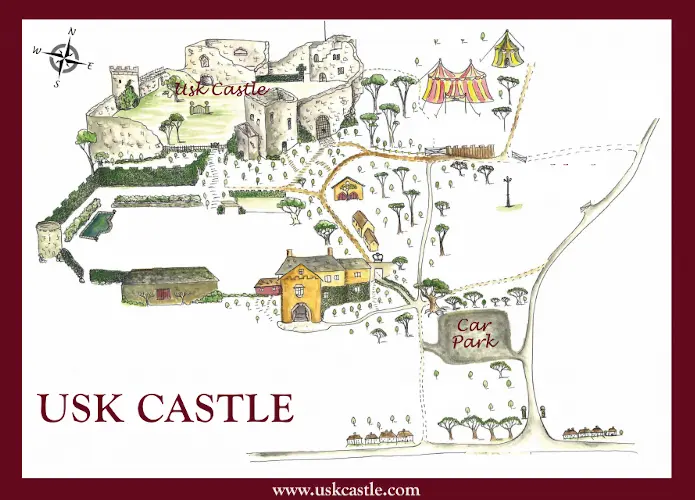 Find Usk Castle
