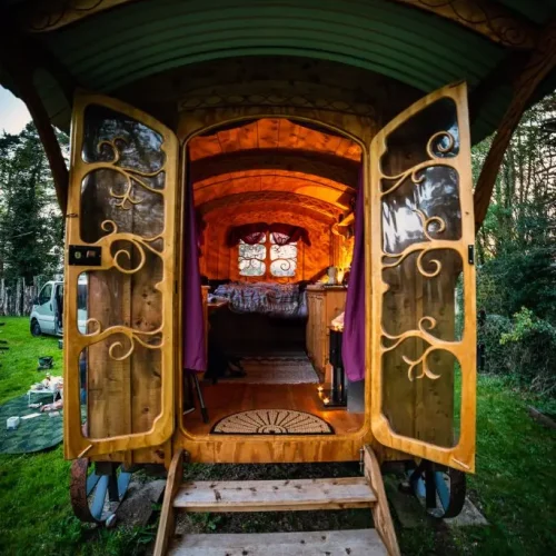 Glamping in Usk